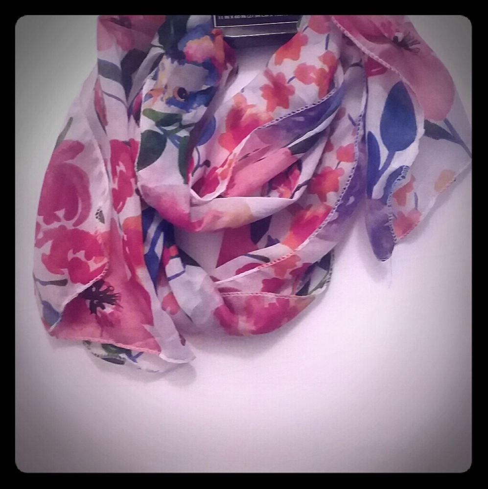 Floral Multicolor Scarf